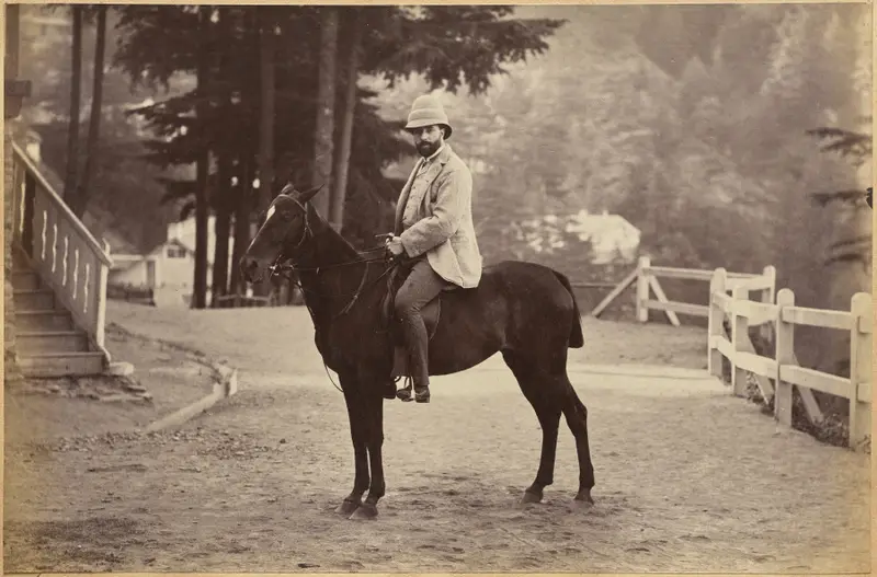 Mr. Nowell, Shimla (recto, bottom) — تصویر رکورد موزهٔ هنر کلیولند (دسترسی آزاد)
