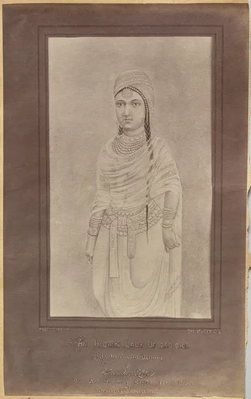Indian Lady 250 BC (verso, right) — تصویر رکورد موزهٔ هنر کلیولند (دسترسی آزاد)