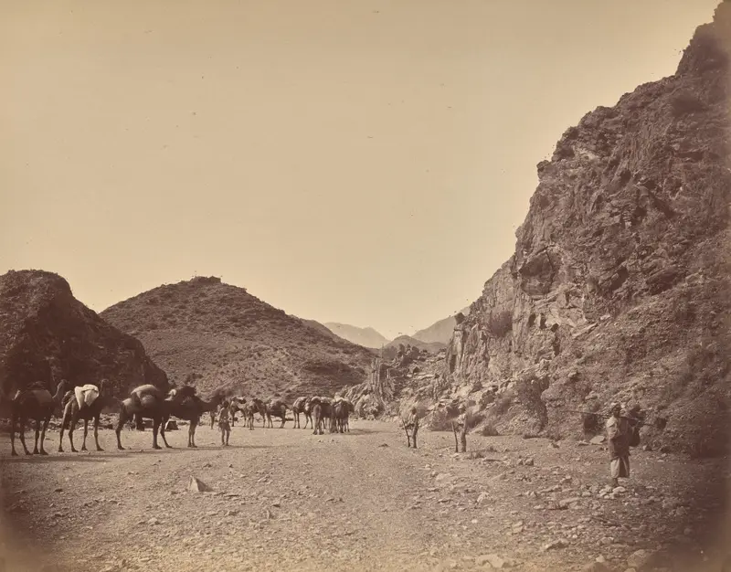 Shadi Bagiar, Entrance to Khyber Pass — تصویر رکورد موزهٔ هنر کلیولند (دسترسی آزاد)