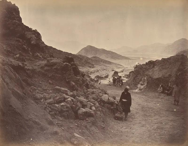 The Descent from Khurd Khyber, Looking Towards Bassaule — تصویر رکورد موزهٔ هنر کلیولند (دسترسی آزاد)