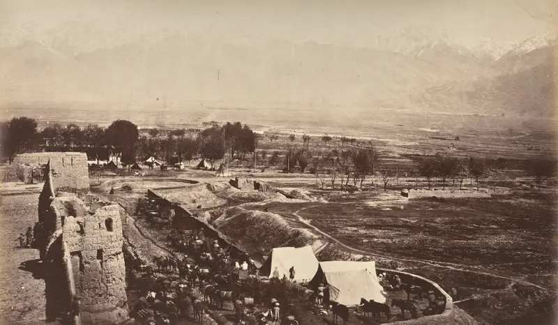Landi Kotal, The Camp, Looking South — تصویر رکورد موزهٔ هنر کلیولند (دسترسی آزاد)