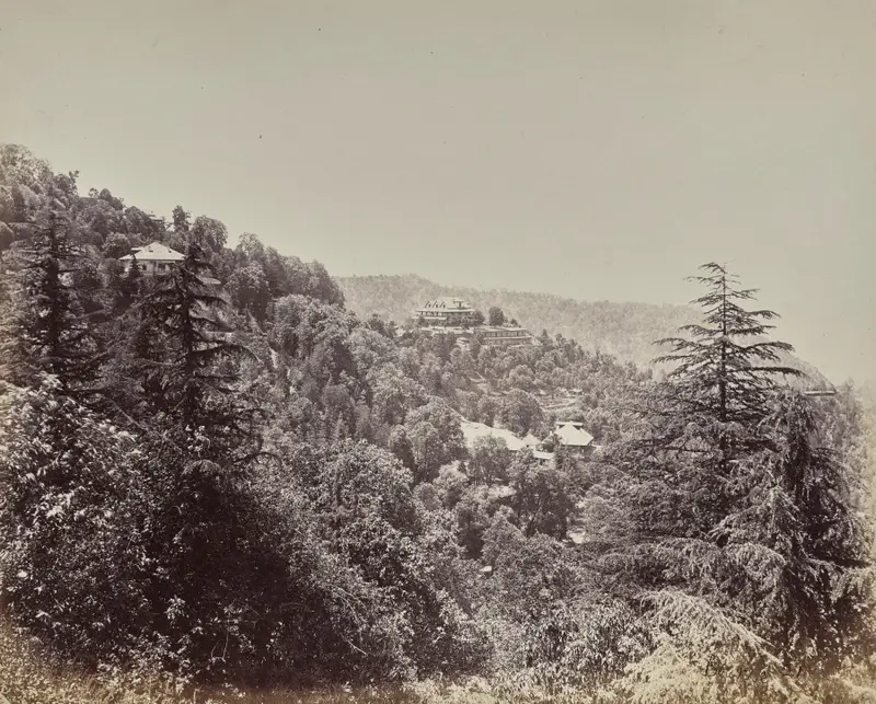 Shimla. The Yarrows and Neighboring Hills — تصویر رکورد موزهٔ هنر کلیولند (دسترسی آزاد)