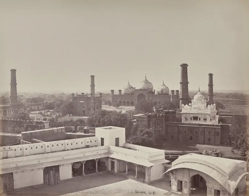 View of the City of Lahore Taken from the Roof of the Palace in the Fort — تصویر رکورد موزهٔ هنر کلیولند (دسترسی آزاد)