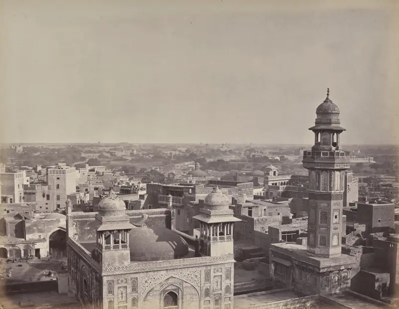The City of Lahore. Another View Taken from Huzeer Khan's House — تصویر رکورد موزهٔ هنر کلیولند (دسترسی آزاد)