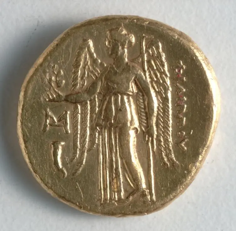 Stater: Nike (reverse) — تصویر رکورد موزهٔ هنر کلیولند (دسترسی آزاد)