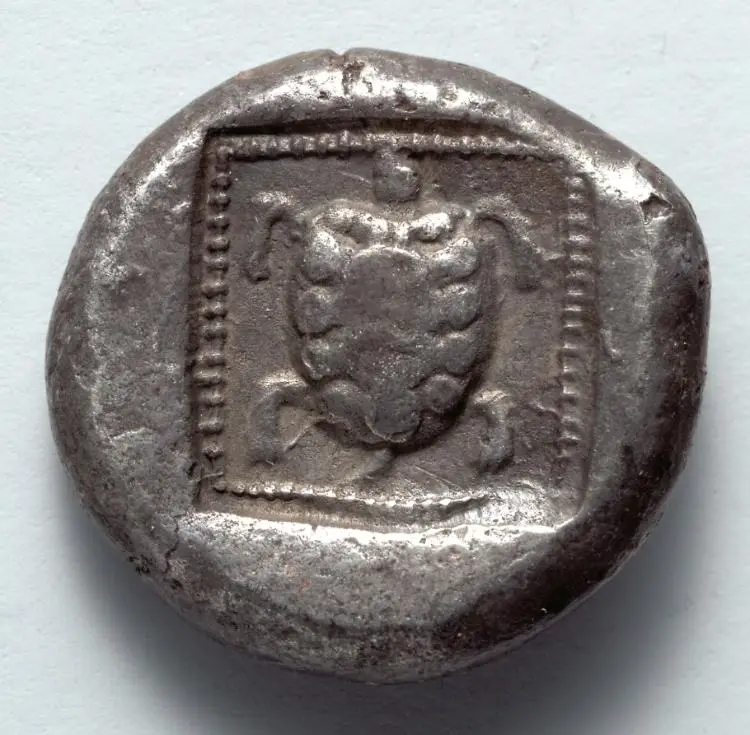 Stater: Tortoise (reverse) — تصویر رکورد موزهٔ هنر کلیولند (دسترسی آزاد)