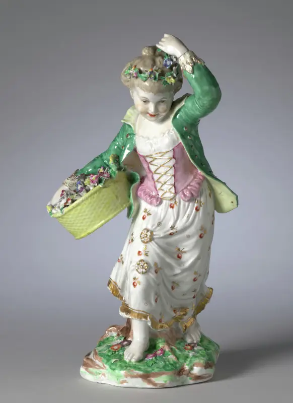 Figure of Spring from the Four Seasons — تصویر رکورد موزهٔ هنر کلیولند (دسترسی آزاد)