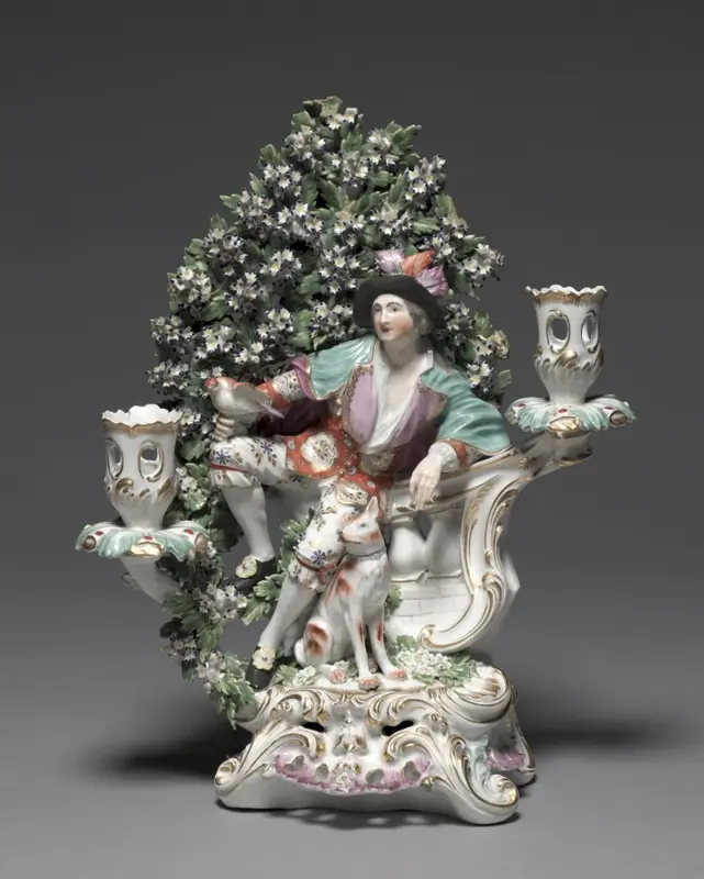 Candelabrum Depicting an Allegorical Figure of Liberty — تصویر رکورد موزهٔ هنر کلیولند (دسترسی آزاد)