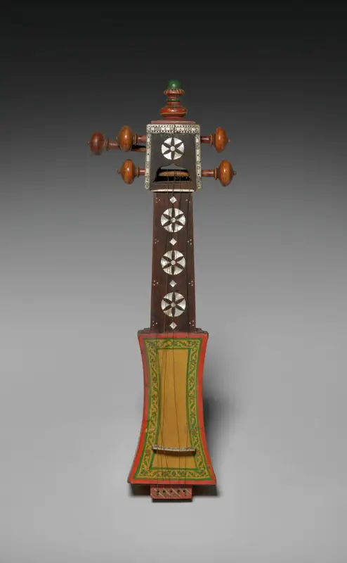 Sarangi — تصویر رکورد موزهٔ هنر کلیولند (دسترسی آزاد)
