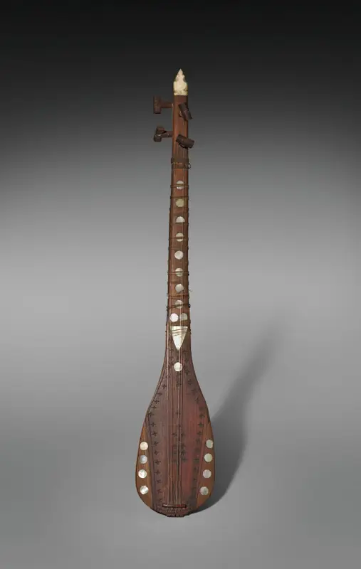 Tanbūr — تصویر رکورد موزهٔ هنر کلیولند (دسترسی آزاد)