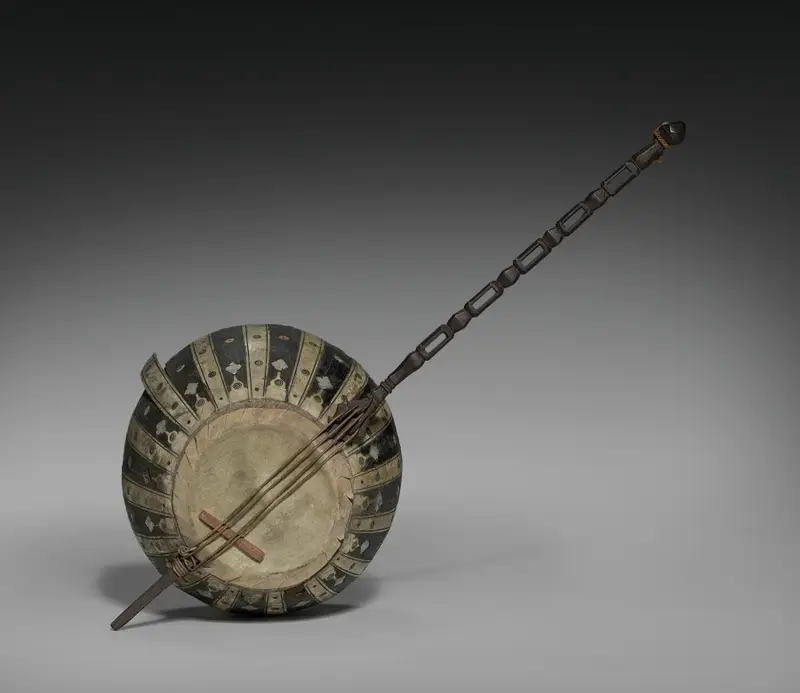 Kamānche (incomplete) — تصویر رکورد موزهٔ هنر کلیولند (دسترسی آزاد)
