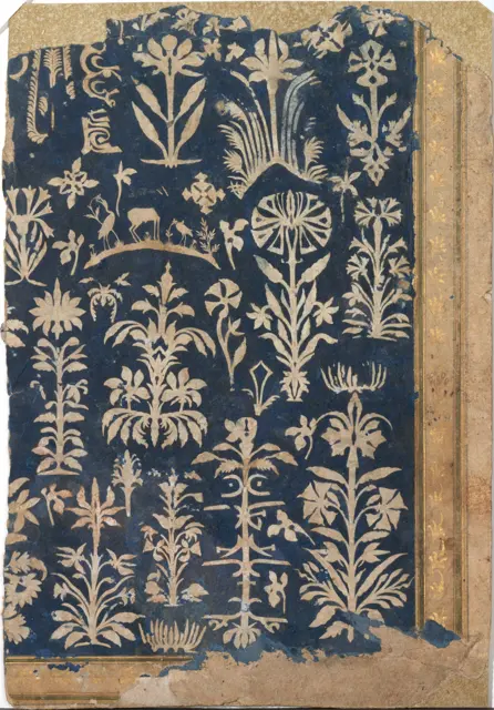 Album Page with Cut-Paper Decoration — تصویر رکورد موزهٔ متروپولیتن (دسترسی آزاد)