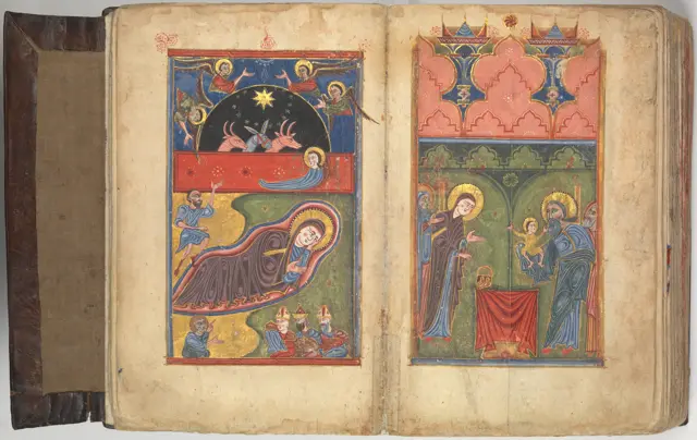 Four Gospels in Armenian — تصویر رکورد موزهٔ متروپولیتن (دسترسی آزاد)