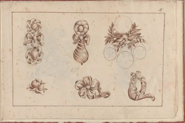 Joaillerie: Album of Jewelry Designs, Page 2 — تصویر رکورد موزهٔ متروپولیتن (دسترسی آزاد)