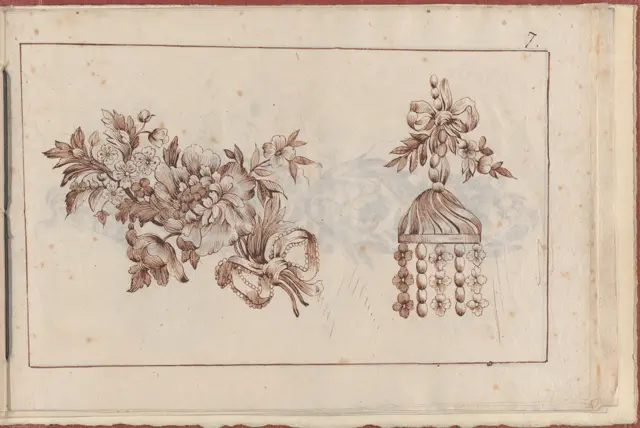 Joaillerie: Album of Jewelry Designs, Page 7 — تصویر رکورد موزهٔ متروپولیتن (دسترسی آزاد)