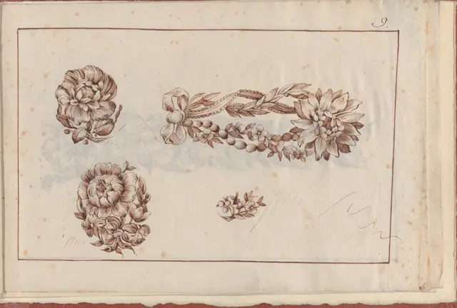Joaillerie: Album of Jewelry Designs, Page 9 — تصویر رکورد موزهٔ متروپولیتن (دسترسی آزاد)