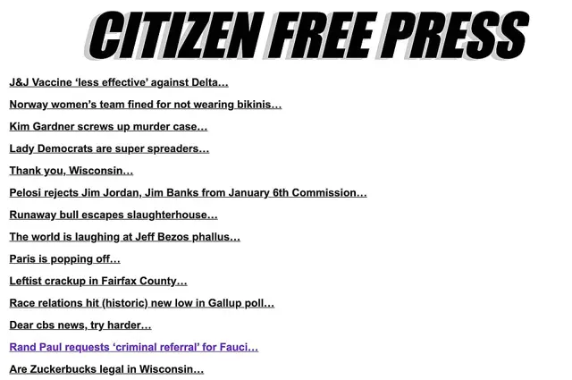 Citizen Free Press — تصویر رکورد ویکی‌داده