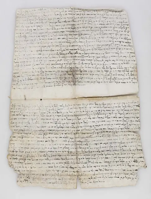 Deed of the Gift of an Estate and of a Female Slave — تصویر رکورد ویکی‌داده