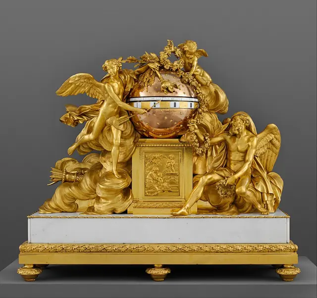 "Triumph of Love over Time" mantel clock — تصویر رکورد ویکی‌داده