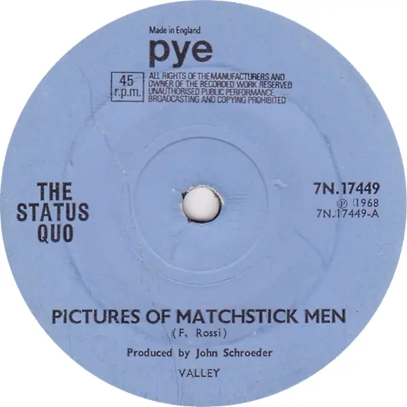 Pictures of Matchstick Men — تصویر رکورد ویکیداده