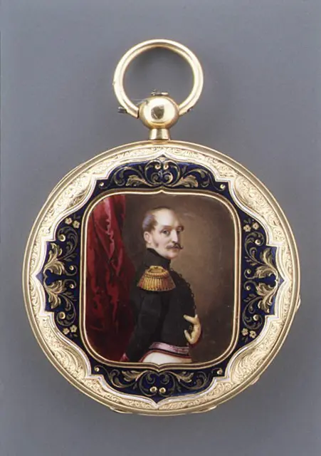 Watch with a portrait of Nicholas I, czar of Russia (r. 1825–55) — تصویر رکورد ویکیداده