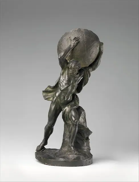 Hercules or Atlas Supporting the Globe — تصویر رکورد ویکیداده