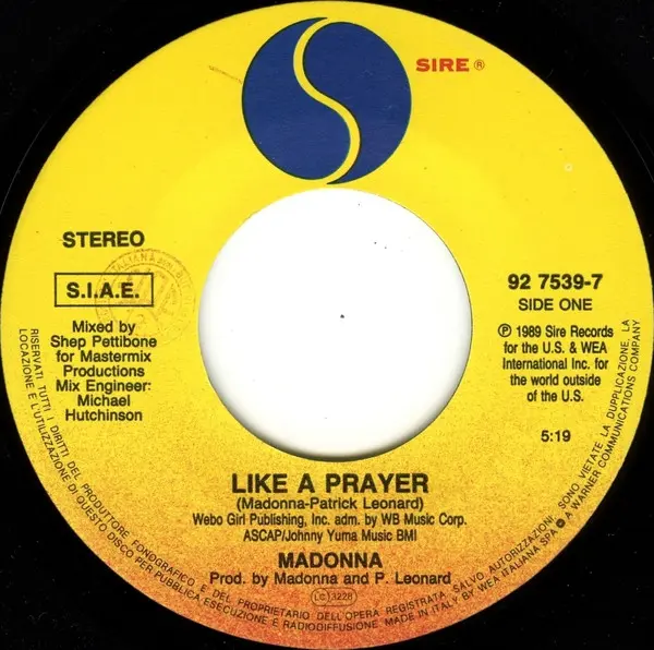 Like a Prayer — تصویر رکورد ویکی‌داده