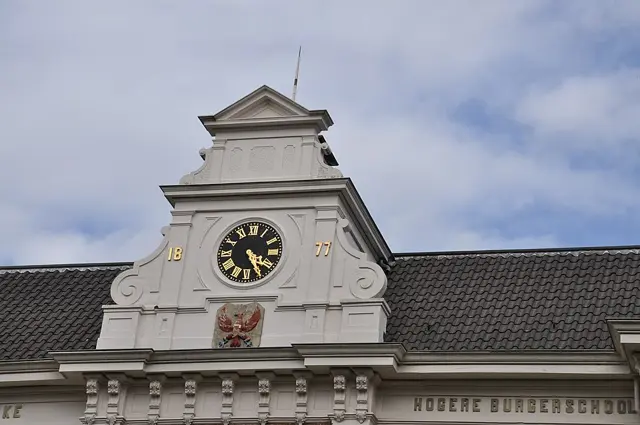 Clock at Molleruslaan 42, Apeldoorn — تصویر رکورد ویکیداده
