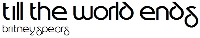 Till the World Ends — تصویر رکورد ویکی‌داده