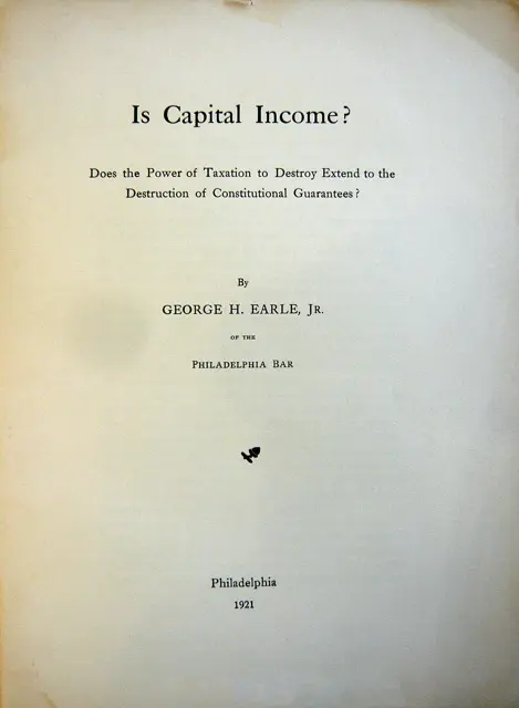 Is Capital Income? — تصویر رکورد ویکیداده