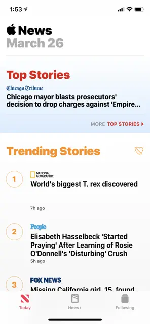 Apple News — تصویر رکورد ویکی‌داده