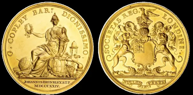 Copley Medal — تصویر رکورد ویکیداده