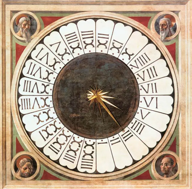 Clock at Florence Cathedral — تصویر رکورد ویکیداده