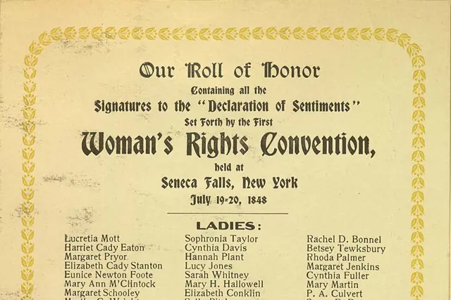 Declaration of Sentiments — تصویر رکورد ویکیداده