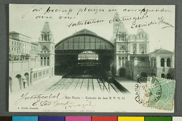 São Paulo - Estação da Luz S.P.R. III — تصویر رکورد ویکی‌داده