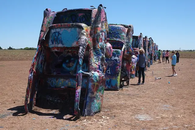 Cadillac Ranch — تصویر رکورد ویکیداده