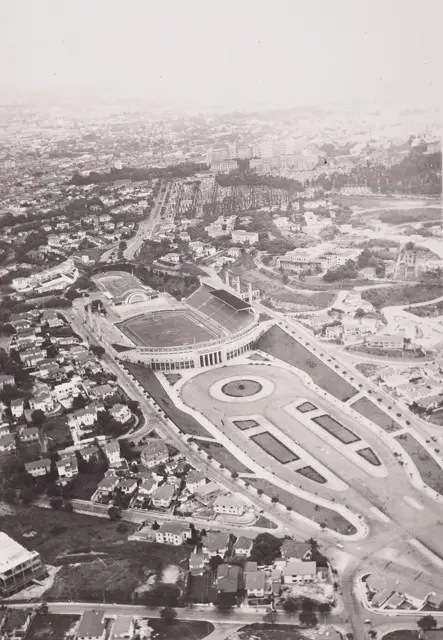 Vista aérea do Estádio Municipal Paulo Machado de Carvalho (Pacaembu). São Paulo/Sp — تصویر رکورد ویکی‌داده