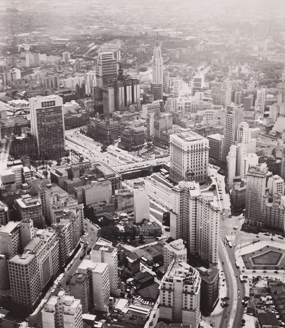 Vista aérea do Vale do Anhangabaú. São Paulo/Sp — تصویر رکورد ویکیداده