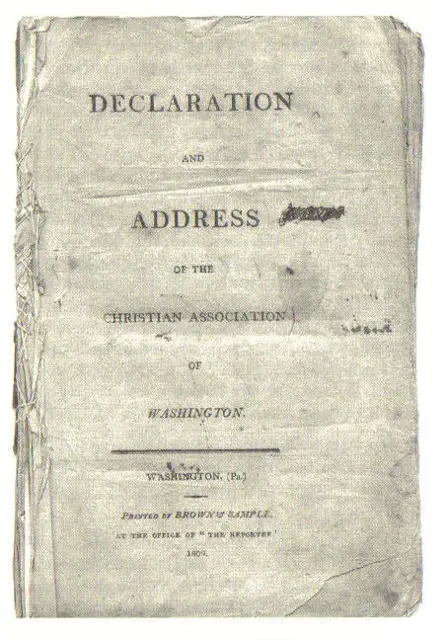 Declaration and Address — تصویر رکورد ویکیداده