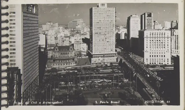 Viaduto do Chá e Anhangabaú - São Paulo - Brasil — تصویر رکورد ویکیداده
