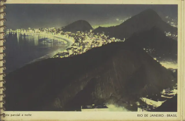 Vista parcial à noite - Rio de Janeiro — تصویر رکورد ویکیداده
