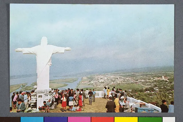 Imagem do Cristo, do Alto do Morro do Espia, em Iguape — تصویر رکورد ویکیداده