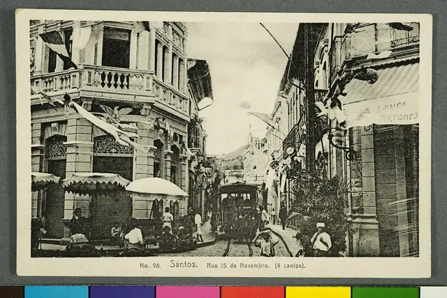 No 98. Santos. Rua 15 de Novembro. (4 Cantos) — تصویر رکورد ویکیداده