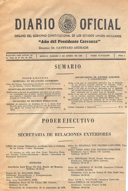 Official Gazette of the Federation — تصویر رکورد ویکیداده