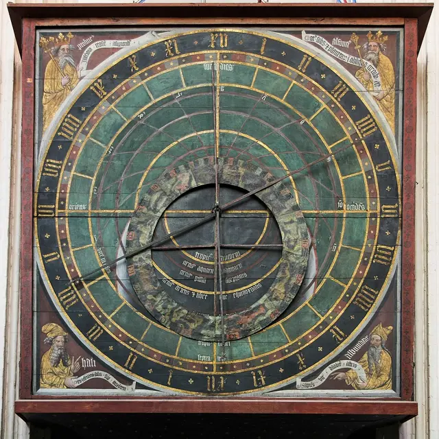 Astronomical clock, St. Nicholas Church, Stralsund — تصویر رکورد ویکیداده