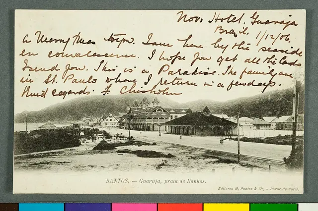 Santos - Guaruja, Praia de Banhos — تصویر رکورد ویکیداده