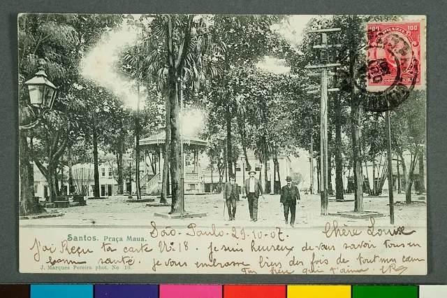 Santos. Praça Maua (2) — تصویر رکورد ویکیداده