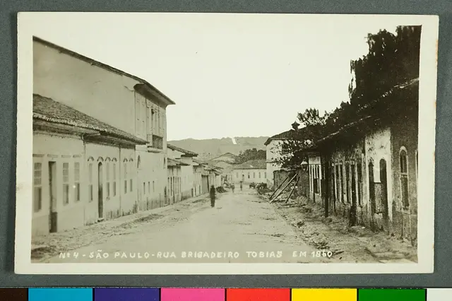 Nº 4. São Paulo - Rua Brigadeiro Tobias em 1860 — تصویر رکورد ویکیداده