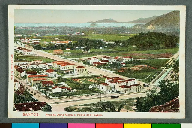 Santos. Avenida Anna Costa e Ponta dos Itaypus (1) — تصویر رکورد ویکی‌داده
