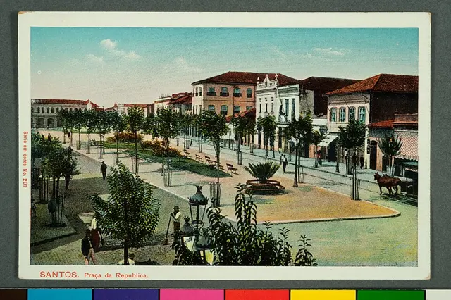 Santos. Praça da República (1) — تصویر رکورد ویکی‌داده